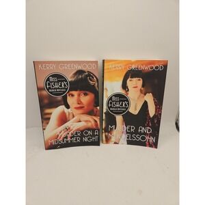Miss Fisher's Murder Mysteries by Kerry Greenwood Lot 2 Murder & Mendellsohn...